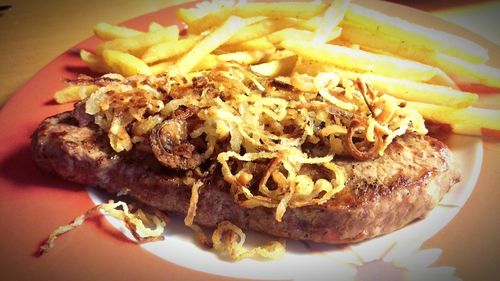 Close-up of food