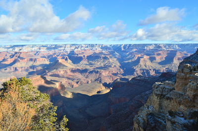 Panoramic view of landscape against sky