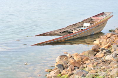 Scenic view of lake