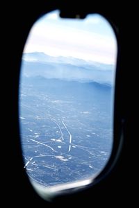 Aerial view of landscape