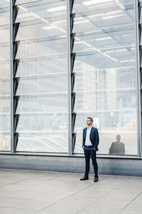 Germany, berlin, businessman at potsdamer platz