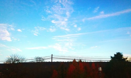 Low angle view of cloudy sky