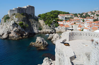 Buildings at waterfront