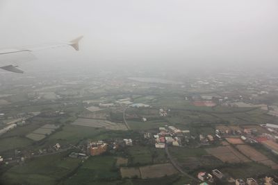 Aerial view of city