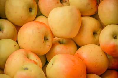 Full frame shot of fruits for sale at market stall