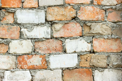 Brick wall texture grunge urban street background