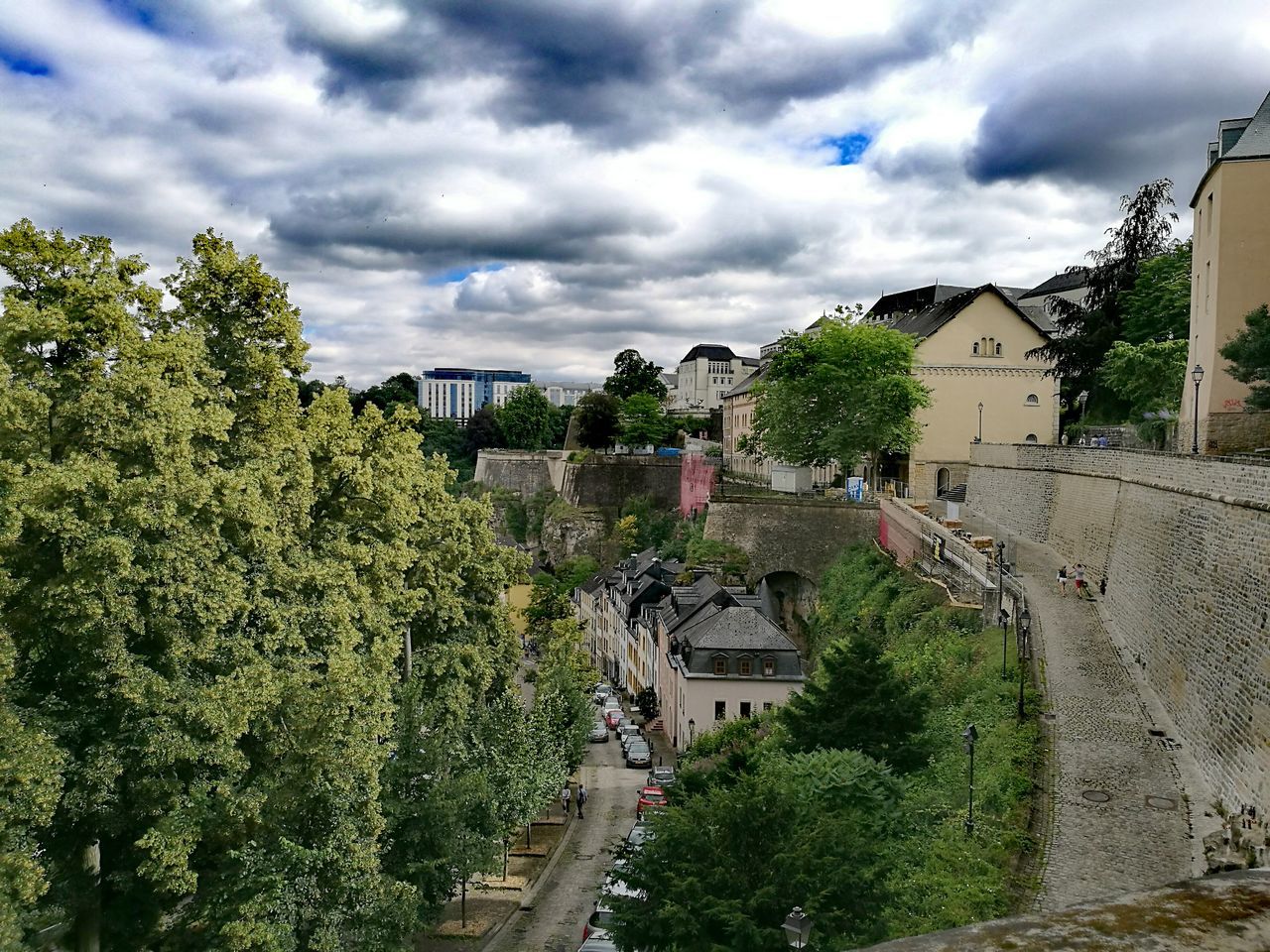 Cloud - sky sky architecture Luxemburg