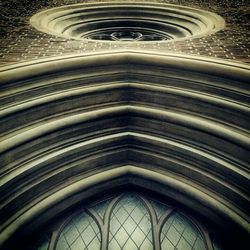 Low angle view of ceiling