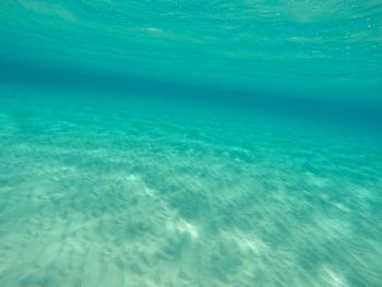 Scenic view of blue sea