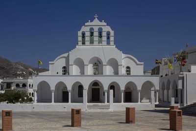 Orthodox cathedral in naxos chora, greece