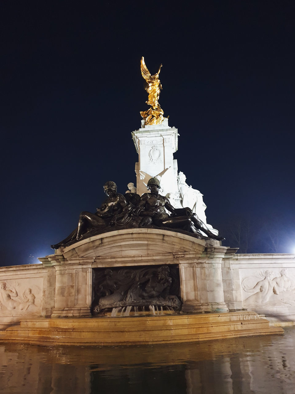 LOW ANGLE VIEW OF A STATUE