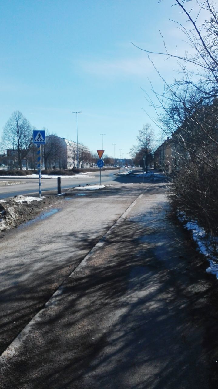 VIEW OF SNOW COVERED CITY