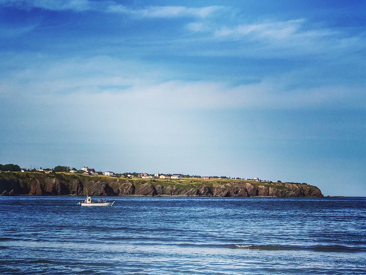 VIEW OF SEA AGAINST SKY