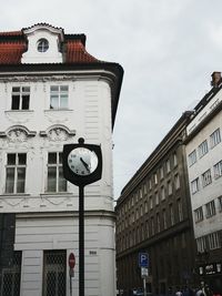 Low angle view of building against sky