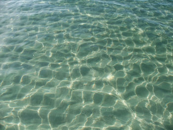 Full frame shot of water in swimming pool
