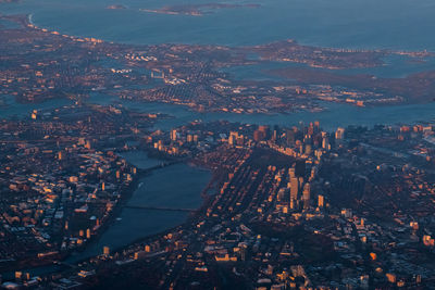 Aerial view of cityscape