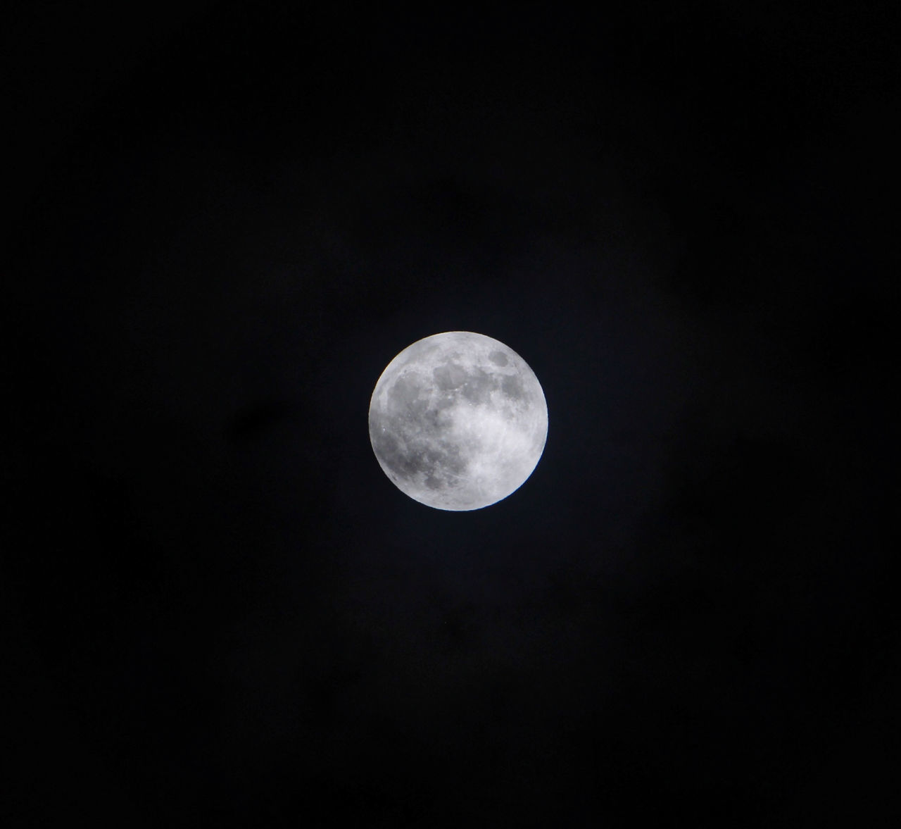 LOW ANGLE VIEW OF FULL MOON AGAINST SKY