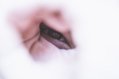 Close-up of human eye