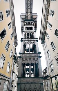 Low angle view of buildings against sky