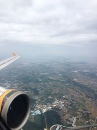 Aerial view of landscape