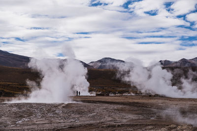 The el tatio geyser field, chile