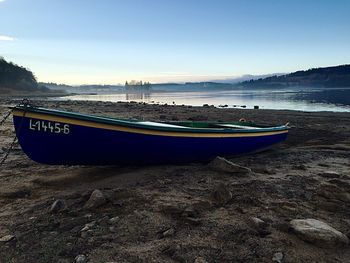 Boats in sea