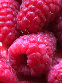 Full frame shot of strawberries