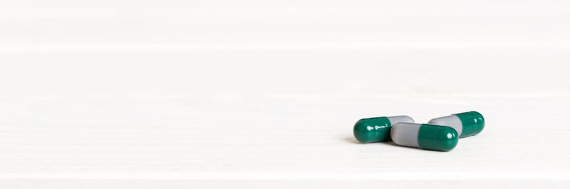 Close-up of dices on table