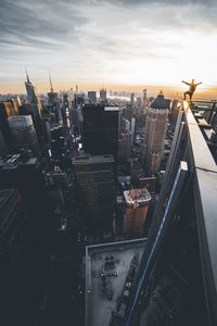 Aerial view of a city