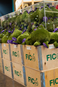 Close-up of vegetables for sale at market stall