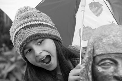 Portrait of smiling young man