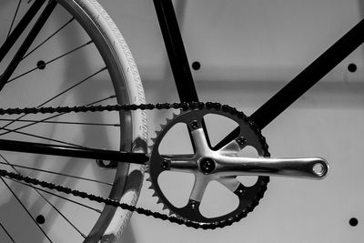 Cropped image of bicycle