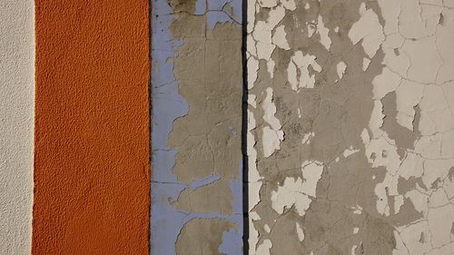 Full frame shot of weathered wall
