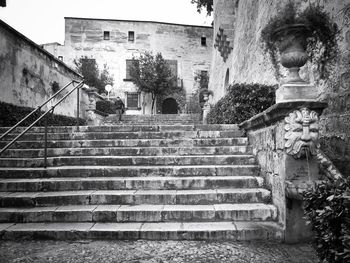 Low angle view of staircase