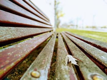 Close-up of wet bench
