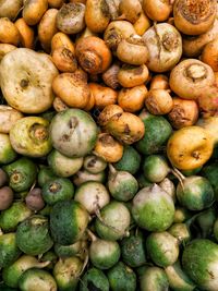 Full frame shot of fruits for sale at market stall