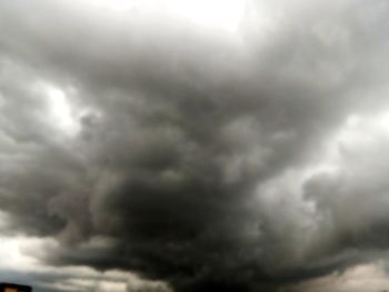 Full frame shot of storm clouds