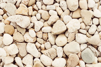 Full frame shot of stones