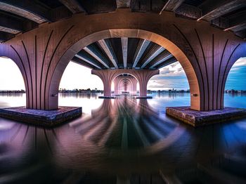 Bridge over river