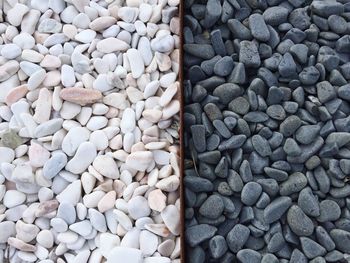 Full frame shot of pebbles