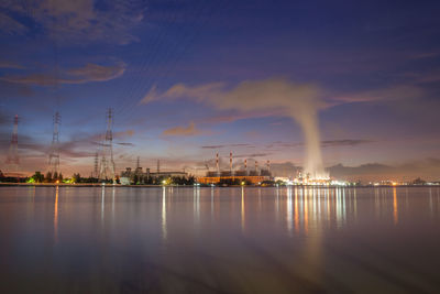 Scenic view of sunset sky