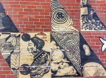 Close-up of brick wall