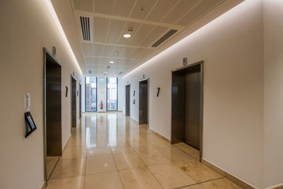 Corridor of building