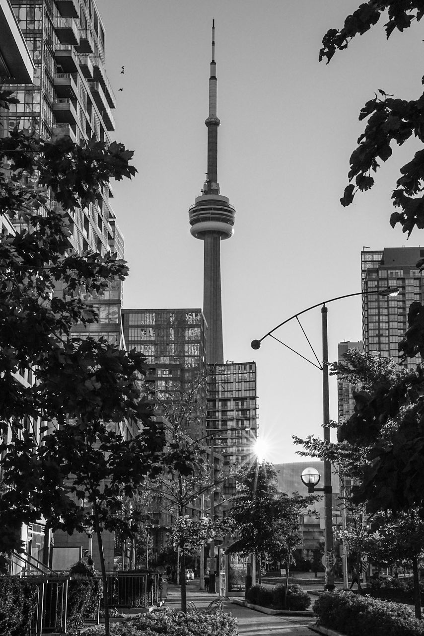 BUILDINGS IN CITY AGAINST SKY