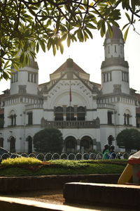 View of historic building against sky