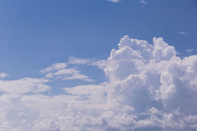 Low angle view of clouds in sky