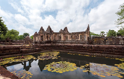 Phanom rung historical park at buriram province,thailand.