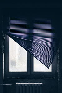 Close-up of window of building