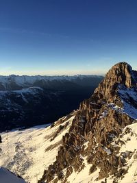 Scenic view of mountains