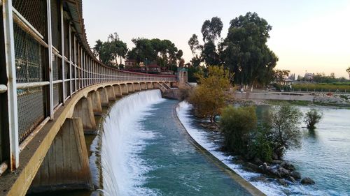 Bridge over river